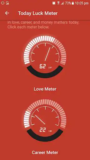 Play Today Luck Meter as an online game Today Luck Meter with UptoPlay