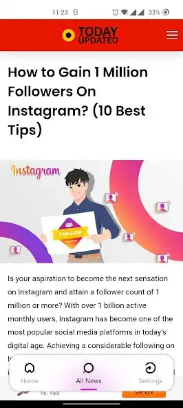 Play Today Updated News  and enjoy Today Updated News with UptoPlay