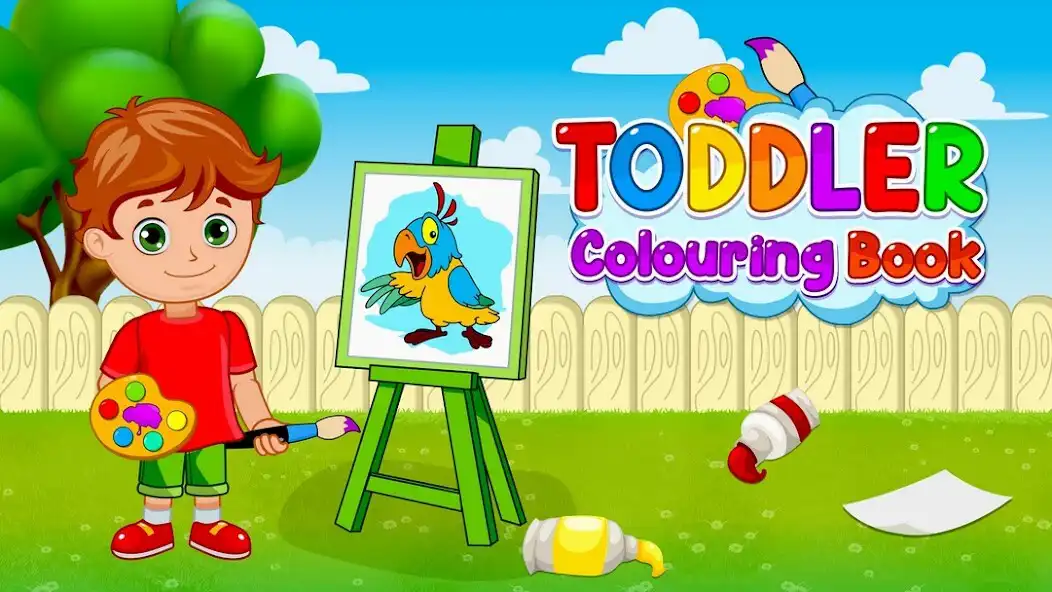 Play Toddler Coloring Book  Paint  and enjoy Toddler Coloring Book  Paint with UptoPlay