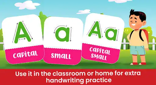 Play Toddler Cursive ABC Tracing- Learn Cursive Writing as an online game Toddler Cursive ABC Tracing- Learn Cursive Writing with UptoPlay