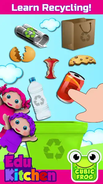 Play Toddler games - EduKitchen as an online game Toddler games - EduKitchen with UptoPlay