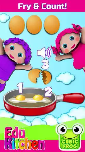 Play Toddler Kitchen Food Cooking Games-EduKitchen Girl Play Toddler Kitchen Food Cooking Games-EduKitchen Girl