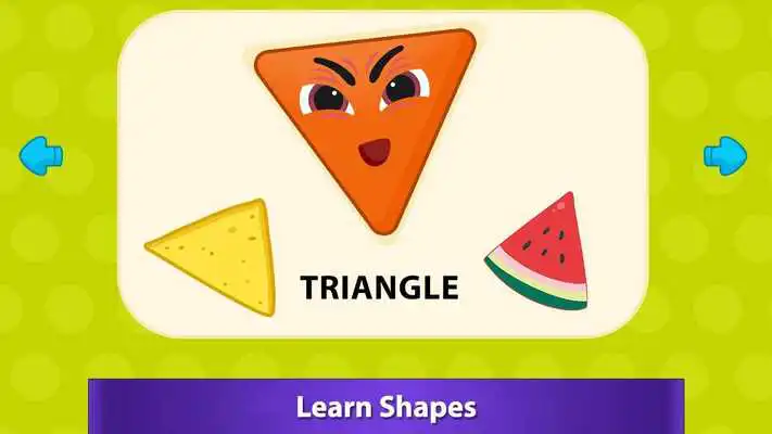 Toddler Shapes - Shapes And Colors for Kids online game with UptoPlay