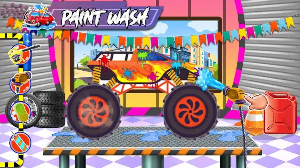 Play Toddlers Trucks Auto Workshop  and enjoy Toddlers Trucks Auto Workshop with UptoPlay