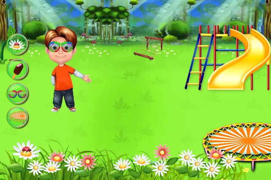 Play Toddlers Water park Adventure as an online game Toddlers Water park Adventure with UptoPlay
