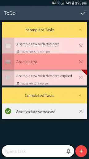 Play ToDo List App as an online game ToDo List App with UptoPlay