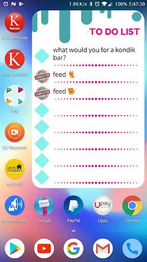 Play ToDo List widget