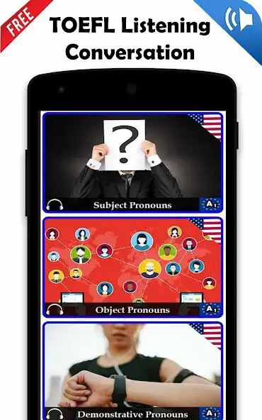 Play TOEFL Listening Conversation as an online game TOEFL Listening Conversation with UptoPlay