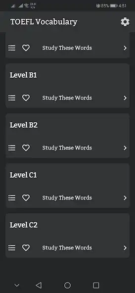 Play TOEFL Vocabulary Learn  Test as an online game TOEFL Vocabulary Learn  Test with UptoPlay