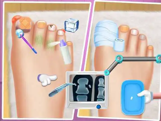 Play Toe Nail Doctor Salon