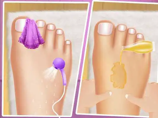 Play Toe Nail Doctor Salon