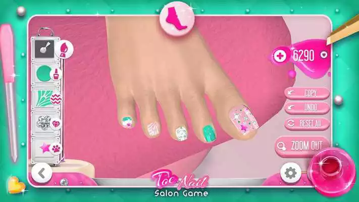 Play Toe Nail Salon Game