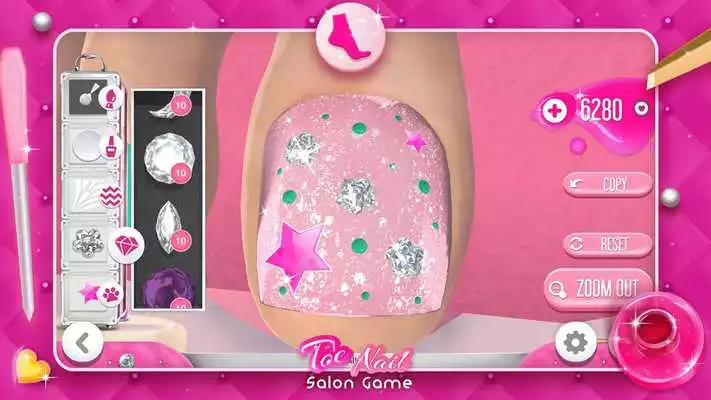 Play Toe Nail Salon Game