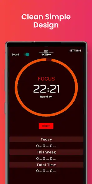 Play Toepo Pomodoro Focus Timer  and enjoy Toepo Pomodoro Focus Timer with UptoPlay