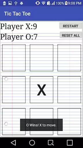 Play ToeTacTic as an online game ToeTacTic with UptoPlay