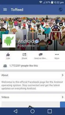Play Toffeed for Facebook