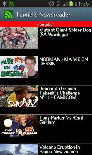 Play Toggelis Newsreader