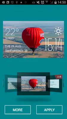 Play Togliatti weather widget/clock
