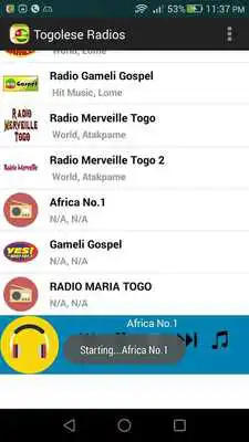 Play Togolese Radios