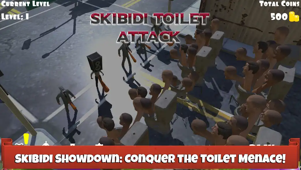 Play Toilet Attack  and enjoy Toilet Attack with UptoPlay
