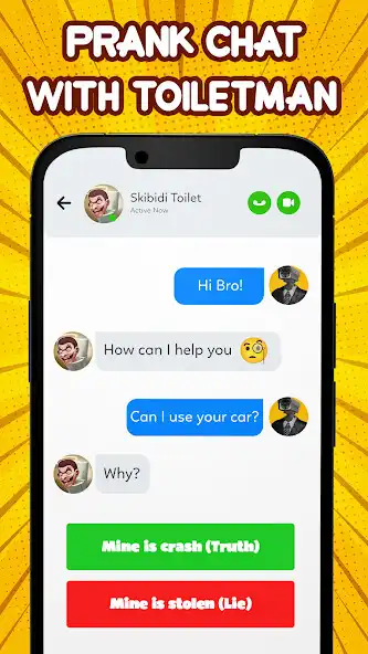 Play Toilet Chat: Master Prank as an online game Toilet Chat: Master Prank with UptoPlay