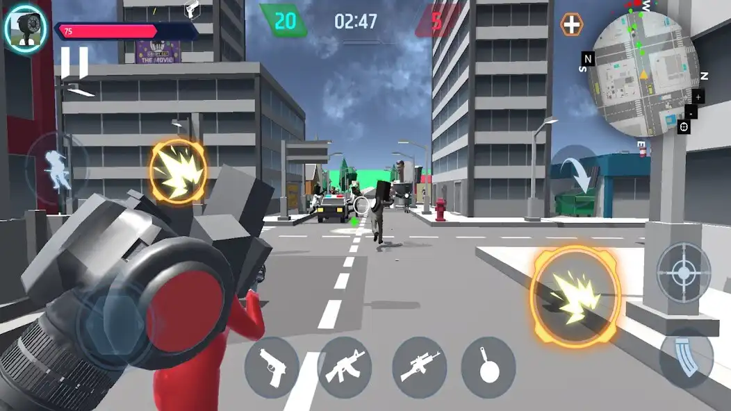 Play toilet head vs speakerMan as an online game toilet head vs speakerMan with UptoPlay
