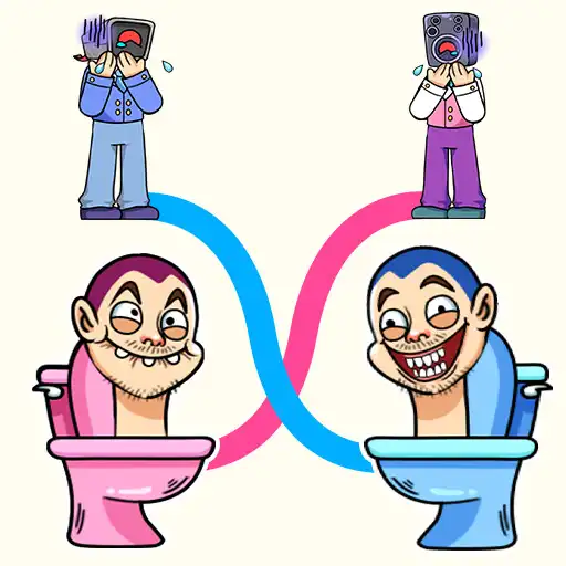 Play Toilet Man Race: Draw Puzzle APK