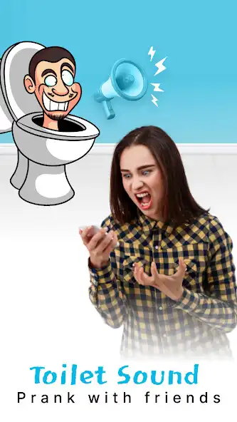Play Toilet Man Sound - Scary Prank as an online game Toilet Man Sound - Scary Prank with UptoPlay