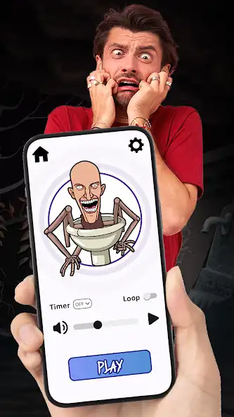 Play Toilet Man Sounds Prank Game as an online game Toilet Man Sounds Prank Game with UptoPlay