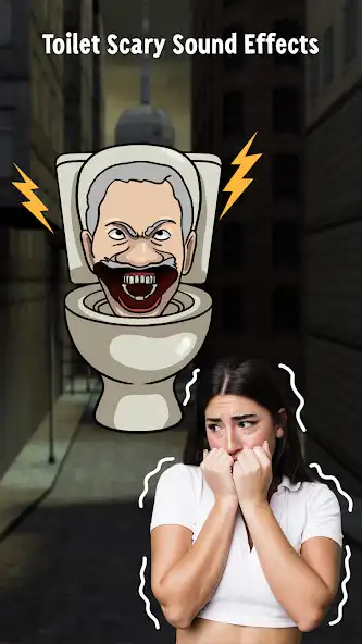 Play Toilet Man Voice - Scary Prank as an online game Toilet Man Voice - Scary Prank with UptoPlay