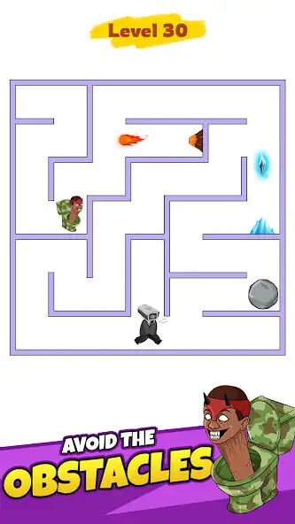 Play Toilet Monster: Draw To Escape as an online game Toilet Monster: Draw To Escape with UptoPlay