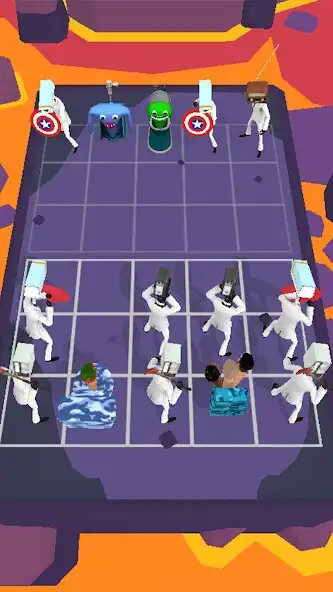 Play Toilet Monster Merge Battle as an online game Toilet Monster Merge Battle with UptoPlay