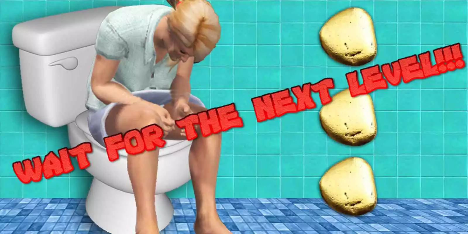Play Toilet run to bathroom