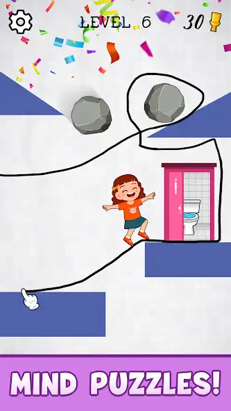 Play Toilet Rush: Pull the Pin Game  and enjoy Toilet Rush: Pull the Pin Game with UptoPlay