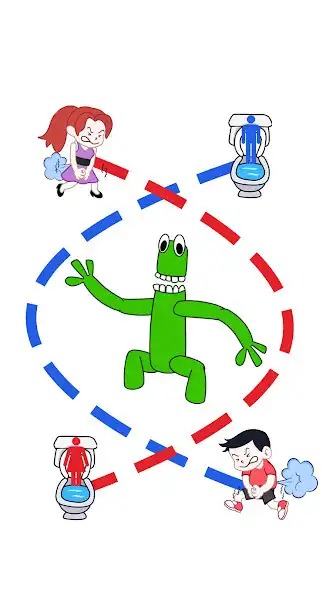 Play Toilet Rush Run: Draw Puzzle  and enjoy Toilet Rush Run: Draw Puzzle with UptoPlay