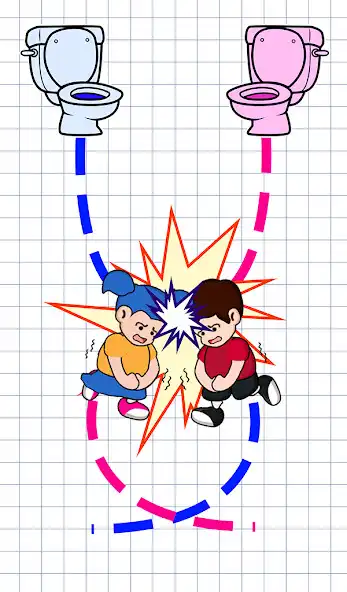 Play Toilet Rush: Slice Puzzle  and enjoy Toilet Rush: Slice Puzzle with UptoPlay
