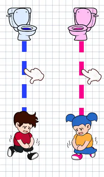 Play Toilet Rush: Slice Puzzle as an online game Toilet Rush: Slice Puzzle with UptoPlay