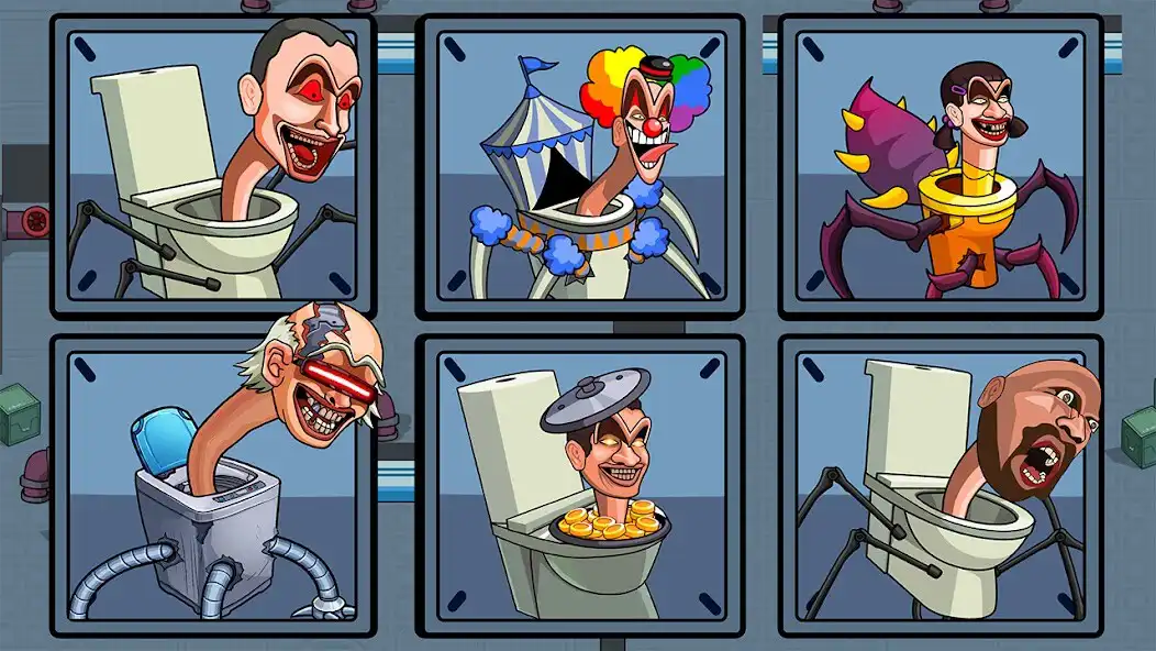 Play Toilet Space Survivor Battle as an online game Toilet Space Survivor Battle with UptoPlay