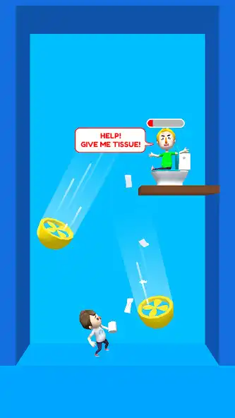 Play Toilet tissue please!  and enjoy Toilet tissue please! with UptoPlay