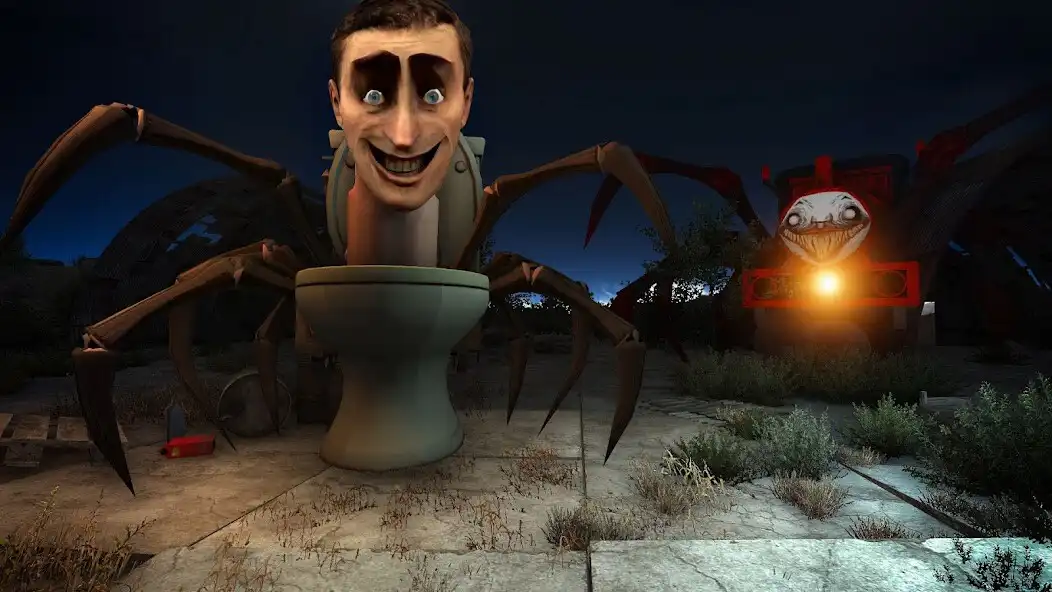 Play Toilet Train Monster Survival  and enjoy Toilet Train Monster Survival with UptoPlay