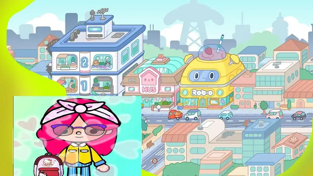 Play Toka Boka Wallpaper Girl as an online game Toka Boka Wallpaper Girl with UptoPlay