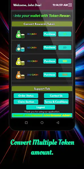 Play Token Rewards Converter as an online game Token Rewards Converter with UptoPlay