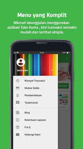 Play Tokokuota - Paket Internet & Pulsa Online  and enjoy Tokokuota - Paket Internet & Pulsa Online with UptoPlay