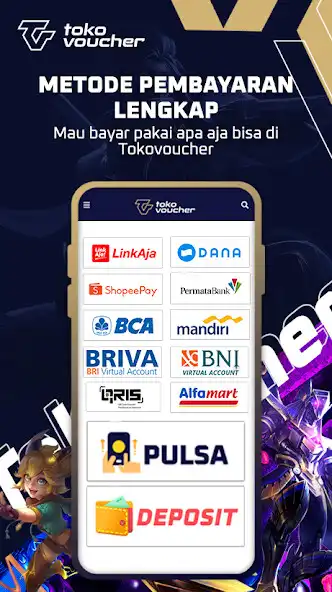 Play Tokovoucher - Topup Game Murah as an online game online Tokovoucher - Topup Game Murah with UptoPlay Play Tokovoucher - Topup Game Murah as an online game Tokovoucher - Topup Game Murah with UptoPlay