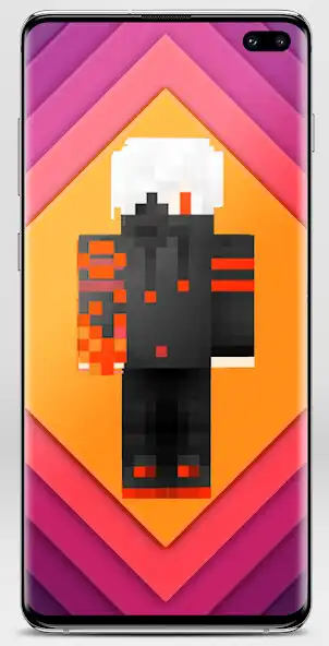Play Tokyo Ghoul Skin for Minecraft  and enjoy Tokyo Ghoul Skin for Minecraft with UptoPlay