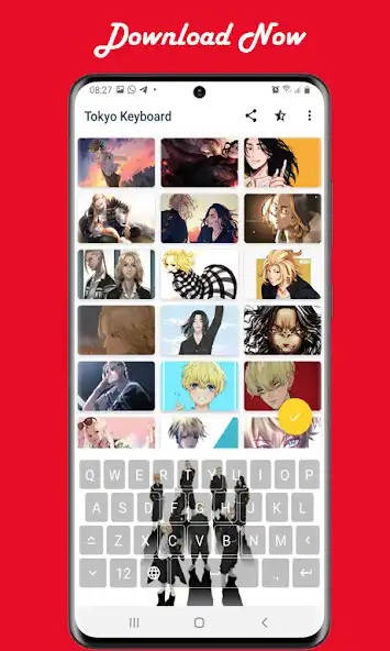 Play Tokyo Revengers Keyboard Theme as an online game Tokyo Revengers Keyboard Theme with UptoPlay