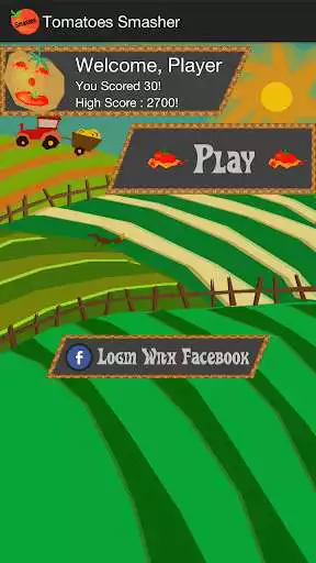 Play Tomatoes Smasher as an online game Tomatoes Smasher with UptoPlay
