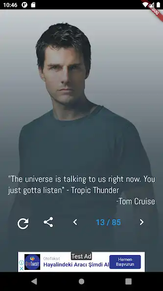 Play Tom Cruise Quotes as an online game Tom Cruise Quotes with UptoPlay