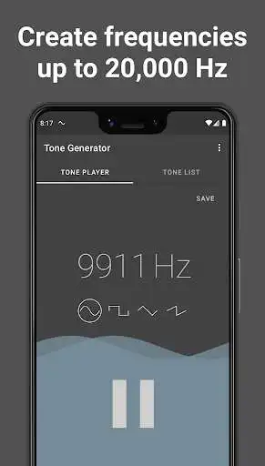 Play Tone Generator: Frequency  Sound Signal Generator  and enjoy Tone Generator: Frequency  Sound Signal Generator with UptoPlay