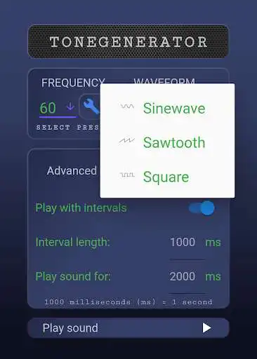 Play Tone Generator / generate sound of any frequency as an online game Tone Generator / generate sound of any frequency with UptoPlay